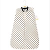 image:imageHudson Baby Unisex Baby Plush Sleeping Bag Sack BlanketBlack Cream Dot
