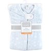 image:imageHudson Baby Unisex Baby Plush Sleeping Bag Sack BlanketBlue Stars Sleeveless