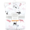 image:imageHudson Baby Unisex Baby Plush Sleeping Bag Sack BlanketPink Moose Long Sleeve