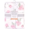 image:imageHudson Baby Unisex Baby Plush Sleeping Bag Sack BlanketPink Rose