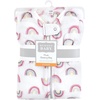 image:imageHudson Baby Unisex Baby Plush Sleeping Bag Sack BlanketSleeveless Modern Rainbow
