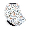 image:imageHudson Baby Unisex Baby Multiuse Car Seat Canopy Enchanted Forest One SizeZoo Animals