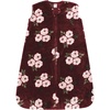 Burgundy Floral Sleeveless