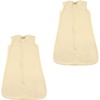 Cream Microfleece 2-pack