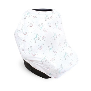 image:imageHudson Baby Unisex Baby Multiuse Car Seat Canopy Enchanted Forest One SizeGlitter Unicorn
