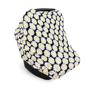 image:imageHudson Baby Unisex Baby Multiuse Car Seat Canopy Enchanted Forest One SizePretty Daisy