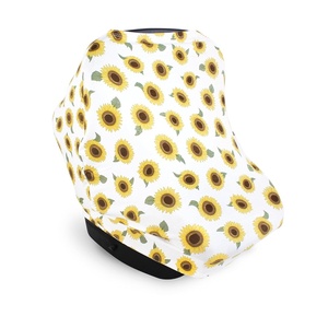image:imageHudson Baby Unisex Baby Multiuse Car Seat Canopy Enchanted Forest One SizeSunflower