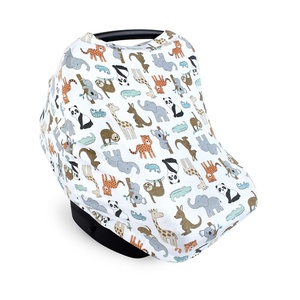 image:imageHudson Baby Unisex Baby Multiuse Car Seat Canopy Enchanted Forest One SizeZoo Animals