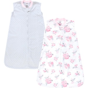 image:imageHudson Baby Unisex Baby Plush Sleeping Bag Sack BlanketBasic Pink Floral