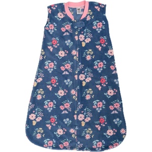 image:imageHudson Baby Unisex Baby Plush Sleeping Bag Sack BlanketBlue Butterfly Floral