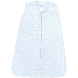 image:imageHudson Baby Unisex Baby Plush Sleeping Bag Sack BlanketBlue Stars Sleeveless