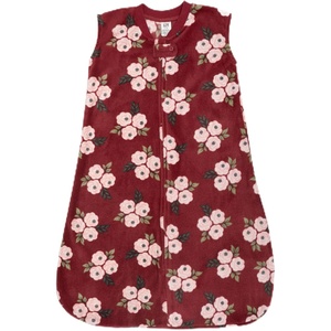 image:imageHudson Baby Unisex Baby Plush Sleeping Bag Sack BlanketBurgundy Floral