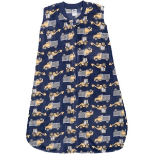 image:imageHudson Baby Unisex Baby Plush Sleeping Bag Sack BlanketConstruction Trucks