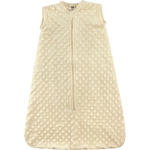 image:imageHudson Baby Unisex Baby Plush Sleeping Bag Sack BlanketCream Dot Mink