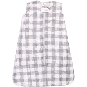 image:imageHudson Baby Unisex Baby Plush Sleeping Bag Sack BlanketGray Plaid