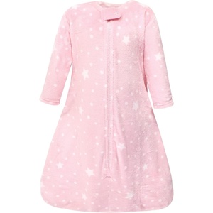 image:imageHudson Baby Unisex Baby Plush Sleeping Bag Sack BlanketLongsleeve Night Sky