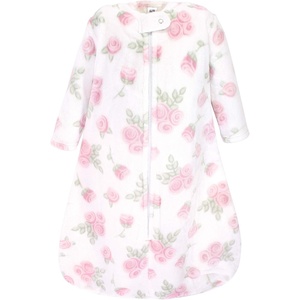 image:imageHudson Baby Unisex Baby Plush Sleeping Bag Sack BlanketPink Rose