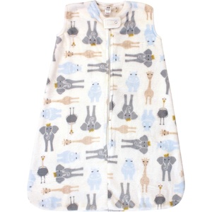 image:imageHudson Baby Unisex Baby Plush Sleeping Bag Sack BlanketRoyal Safari