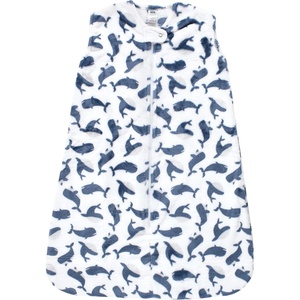 image:imageHudson Baby Unisex Baby Plush Sleeping Bag Sack BlanketSleeveless Whale