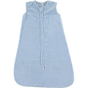 image:imageHudson Baby Unisex Baby Plush Sleeping Bag Sack BlanketSolid Light Blue Fleece