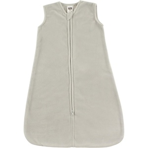image:imageHudson Baby Unisex Baby Plush Sleeping Bag Sack BlanketSolid Light Gray Fleece