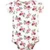 image:imageHudson Baby Baby Girls 3pc Cotton BodysuitsBe Kind Flower