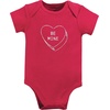 image:imageHudson Baby Baby Girls 3pc Cotton BodysuitsBe Mine Valentine