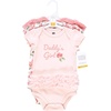 image:imageHudson Baby Baby Girls 3pc Cotton BodysuitsCoral Floral Daddys Girl