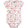 image:imageHudson Baby Baby Girls 3pc Cotton BodysuitsCoral Floral Daddys Girl