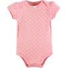 image:imageHudson Baby Baby Girls 3pc Cotton BodysuitsCoral Floral Daddys Girl
