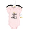 image:imageHudson Baby Baby Girls 3pc Cotton BodysuitsDaddys Little Princess