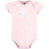 image:imageHudson Baby Baby Girls 3pc Cotton BodysuitsDaddys Princess Crown