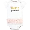 image:imageHudson Baby Baby Girls 3pc Cotton BodysuitsDaddys Princess Tutu