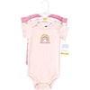 image:imageHudson Baby Baby Girls 3pc Cotton BodysuitsDreamer Rainbow