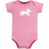 image:imageHudson Baby Baby Girls 3pc Cotton BodysuitsDreamer Rainbow