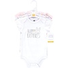 image:imageHudson Baby Baby Girls 3pc Cotton BodysuitsEaster Bunny Pink