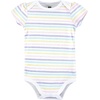 image:imageHudson Baby Baby Girls 3pc Cotton BodysuitsEaster Bunny Pink