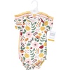 image:imageHudson Baby Baby Girls 3pc Cotton BodysuitsFall Botanical