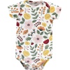 image:imageHudson Baby Baby Girls 3pc Cotton BodysuitsFall Botanical