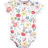 image:imageHudson Baby Baby Girls 3pc Cotton BodysuitsFavorita Botanical Tutu