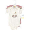 image:imageHudson Baby Baby Girls 3pc Cotton BodysuitsFawn Cutie