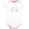 image:imageHudson Baby Baby Girls 3pc Cotton BodysuitsGirl First Valentine Easter