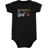 image:imageHudson Baby Baby Girls 3pc Cotton BodysuitsGirl Mommy Red Black