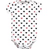 image:imageHudson Baby Baby Girls 3pc Cotton BodysuitsGirl Mommy Red Black