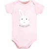 image:imageHudson Baby Baby Girls 3pc Cotton BodysuitsHappy Easter