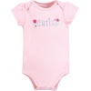 image:imageHudson Baby Baby Girls 3pc Cotton BodysuitsHappy Girl Wreath