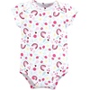 image:imageHudson Baby Baby Girls 3pc Cotton BodysuitsHappy Girl Wreath