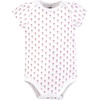 image:imageHudson Baby Baby Girls 3pc Cotton BodysuitsHoney Bunny Flower