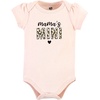 image:imageHudson Baby Baby Girls 3pc Cotton BodysuitsLeopard Hearts