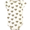 image:imageHudson Baby Baby Girls 3pc Cotton BodysuitsLeopard Hearts